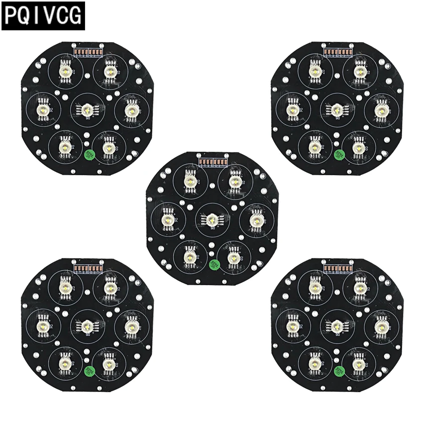 

5pcs/ 7X10W LED light Board for 7x10w mini moving head light rgbw 4in1
