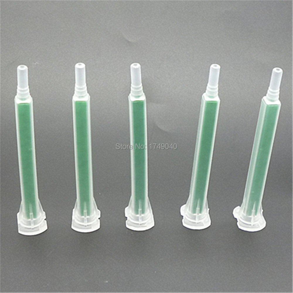 5pc Plastic AB Glue Resin Static Mouth Mixing Nozzles Tube Set for AB Gun Designed MA Series And Square Bayonet Mixing Tube