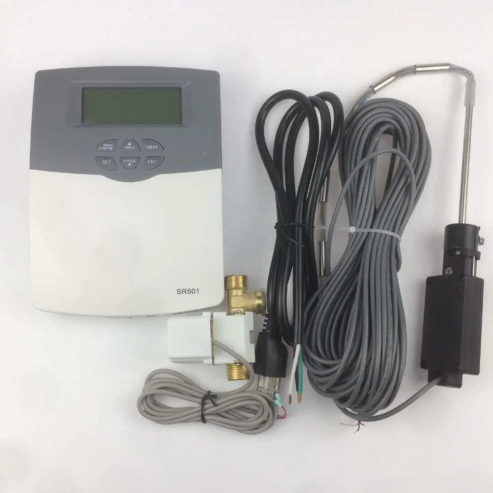 SR501 Solar Water Heater Controller Suitable for Integrated Non Pressurized System Temperature Display Water Level Sensor