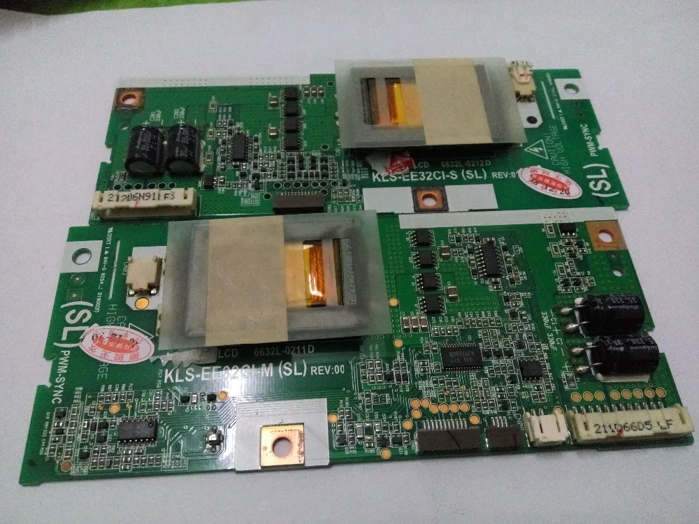 6632L-0211D 6632L-0212D EIN PAAR LCD T-CON Bord HOHE SPANNUNG board für LC320W01 T-CON connect board
