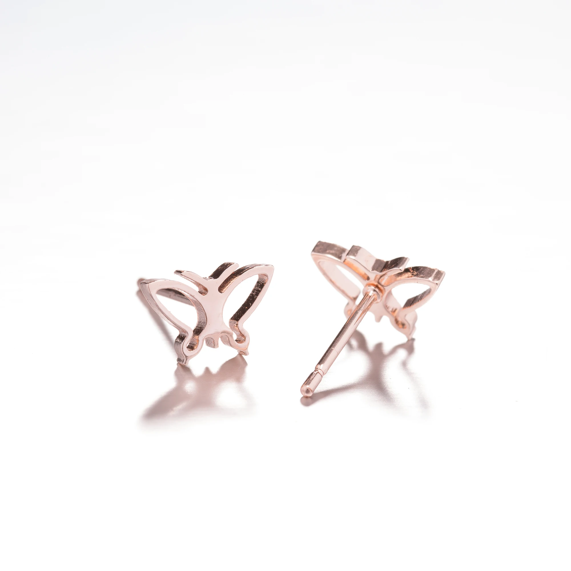 Stainless Steel All-matched Hollow Butterfly Earrings Personalize Animal Butterfly Earrings Brinco image 6