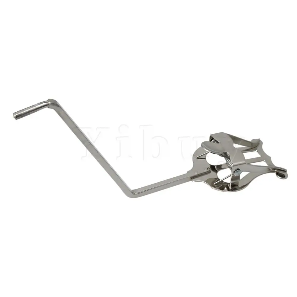 

Yibuy Sax Sheet Music Clip Holder Clamp-On Holder Lyre for Alto Tenor Saxophone Band Saxophone Parts Silver