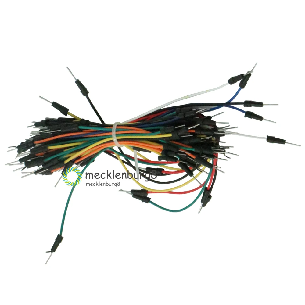 65pcs Breadboard Jumper Cables For Arduino Jump Code Breadboard Wires Wholesales