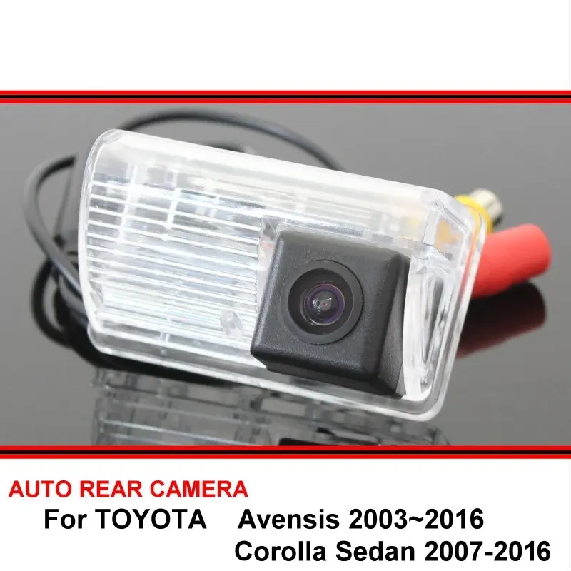 For TOYOTA Avensis Corolla Sedan 2003~2016 Car Parking Camera Rear View Camera SONY HD CCD Night Vision Back up Reverse Camera