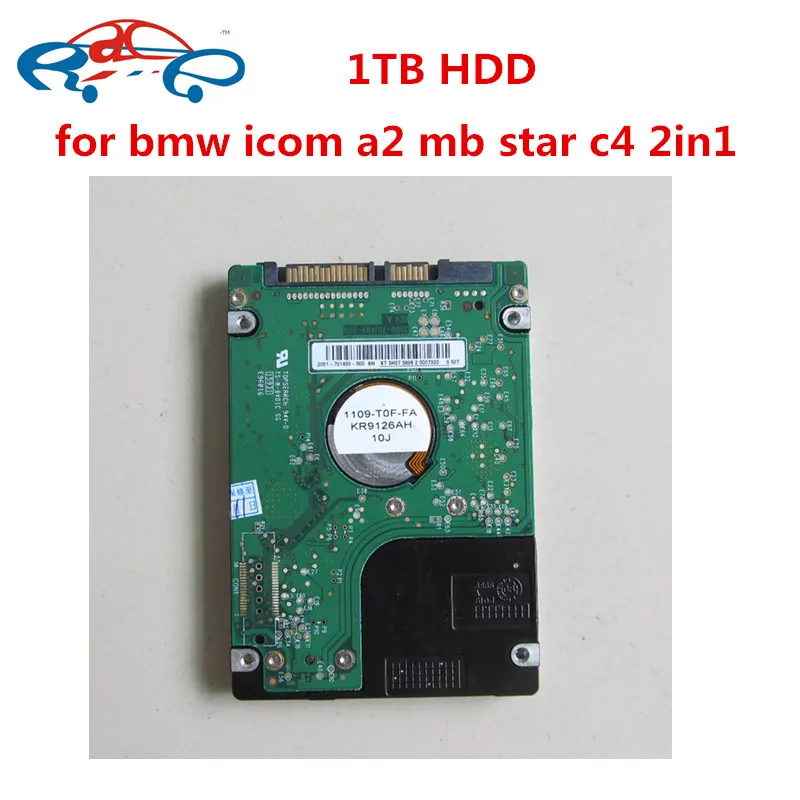 1TB HDD Icom and MB Star C4 C5 with Software Fit for Laptops 2in 1TB New Internal HDD for Auto Repair Diagnosis Tool