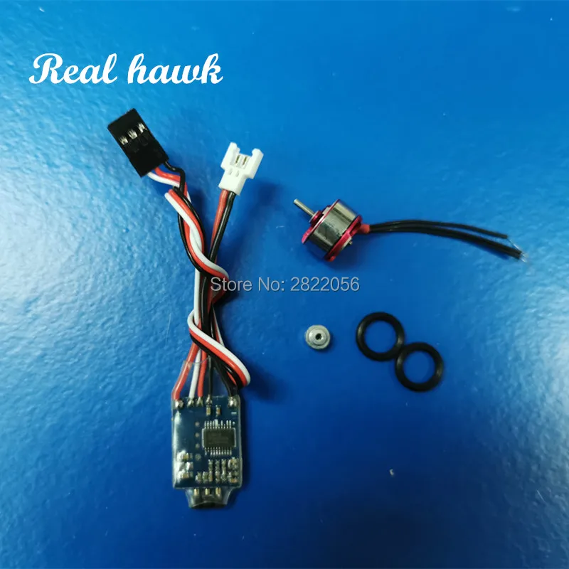 1104 motor + 5A 1S ESC+1.7G Servo combo set for RC MINI micro plane RC Airplane