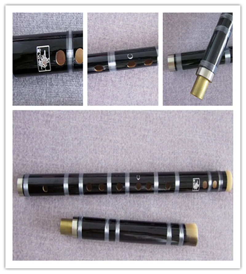 Chinese Bamboo Flute  Instrumentos Musicais Transversal Flauta china dizi  hulusi pan flute C/D/ E/ F/ G Key