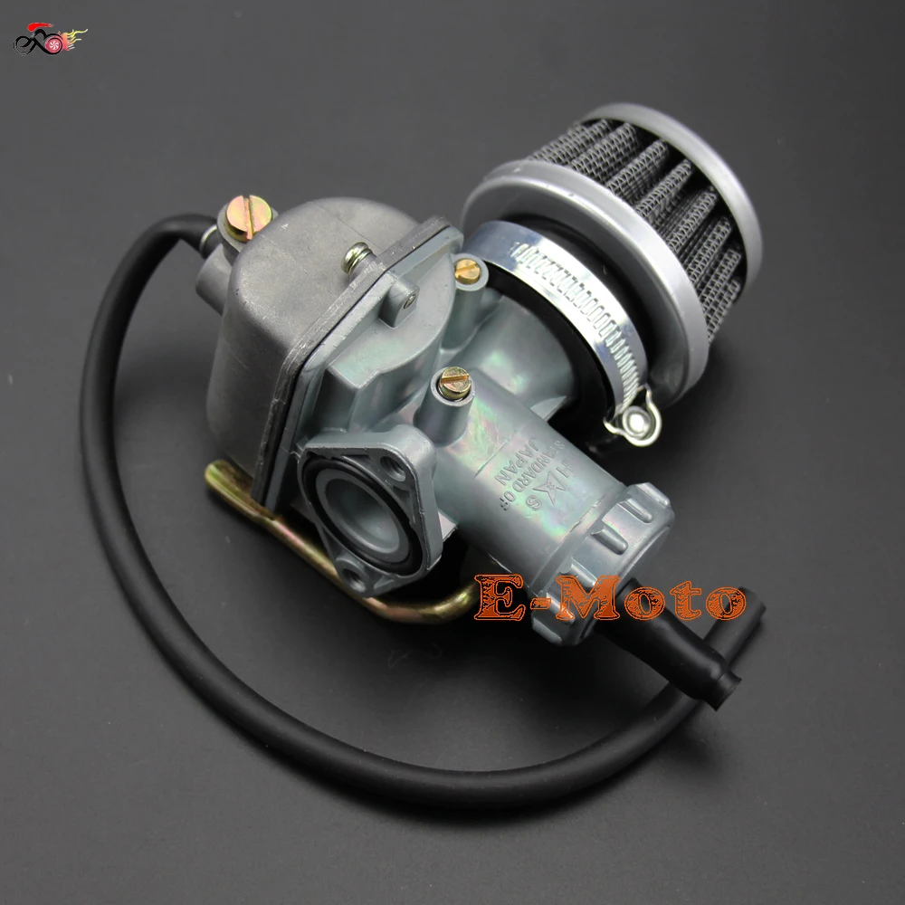 PZ16 Carburetor w/ Hand Choke 35mm Air Filter For 50cc 70cc 90cc 110cc 125cc  ATV Quad Dirt Pit Bike 16MM Carb