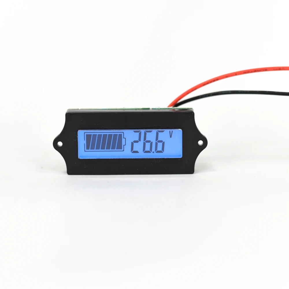 LCD Lithium iron phosphate Battery LiFePO4 Acid Lead Lithium Battery Capacity Indicator Digital Voltmeter Tester 12V  dropship