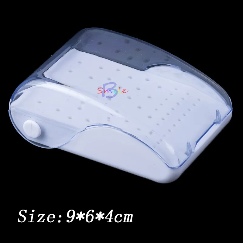 

High Quality New 60 Holes Dental Plastic Bur Drill placing Box Autoclave Sterilizer Placement Case Holder box dental tool