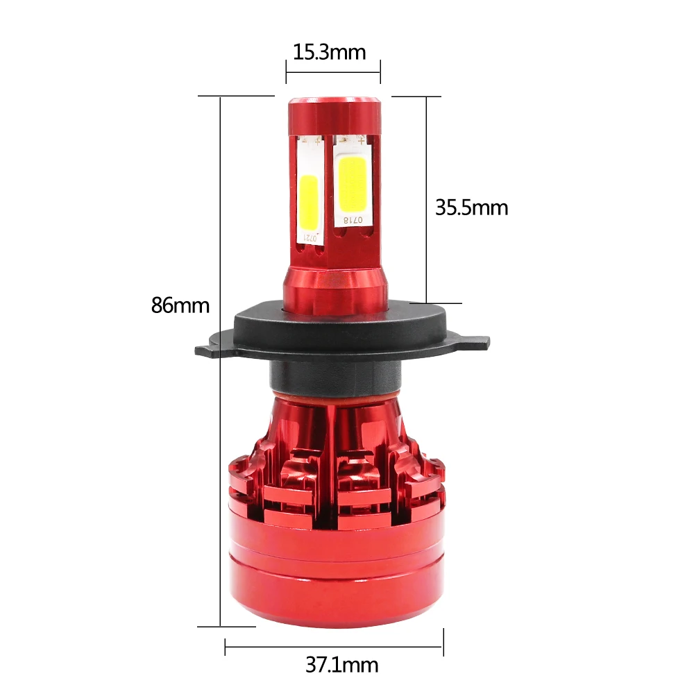 Lot de 2 ampoules Blanc H7 LED 자동차 Voiture 전구 Phare 16000LM 운전 자동차 헤드 램프 H4 H11 9005 9006 H16 헤드 라이트 전구 앰플
