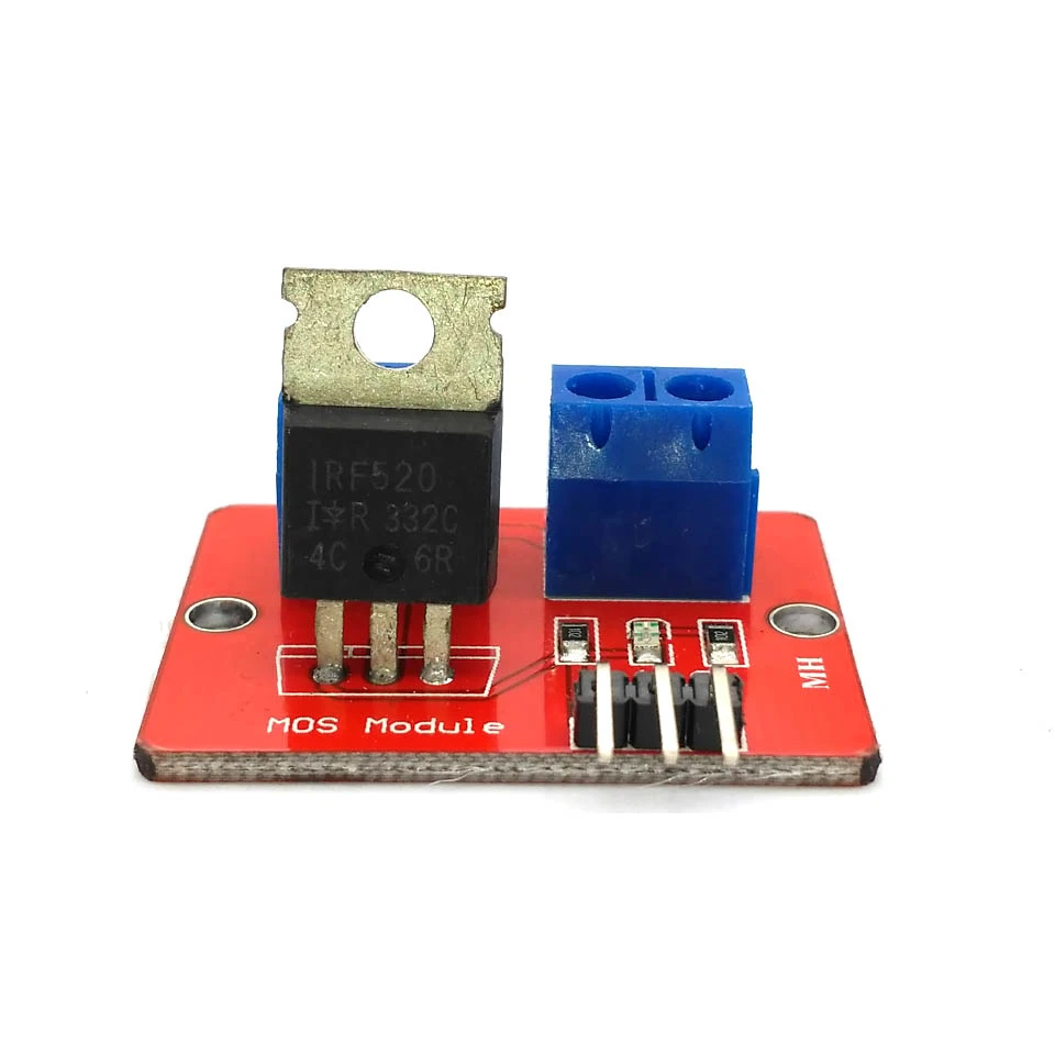 0-24V Top Mosfet Button IRF520 MOS Driver Module For Uno MCU ARM Raspberry pi