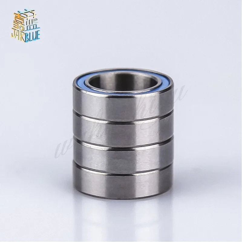 10PCS  15x21x4 61702 2RS ABEC3 15X21X4mm Model bearing motor bearing  By JARBLUE