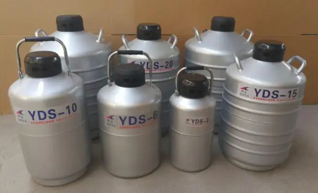 Conteneur de stockage d'azote liquide de haute qualité, YDS-15 litres, à usage médical
