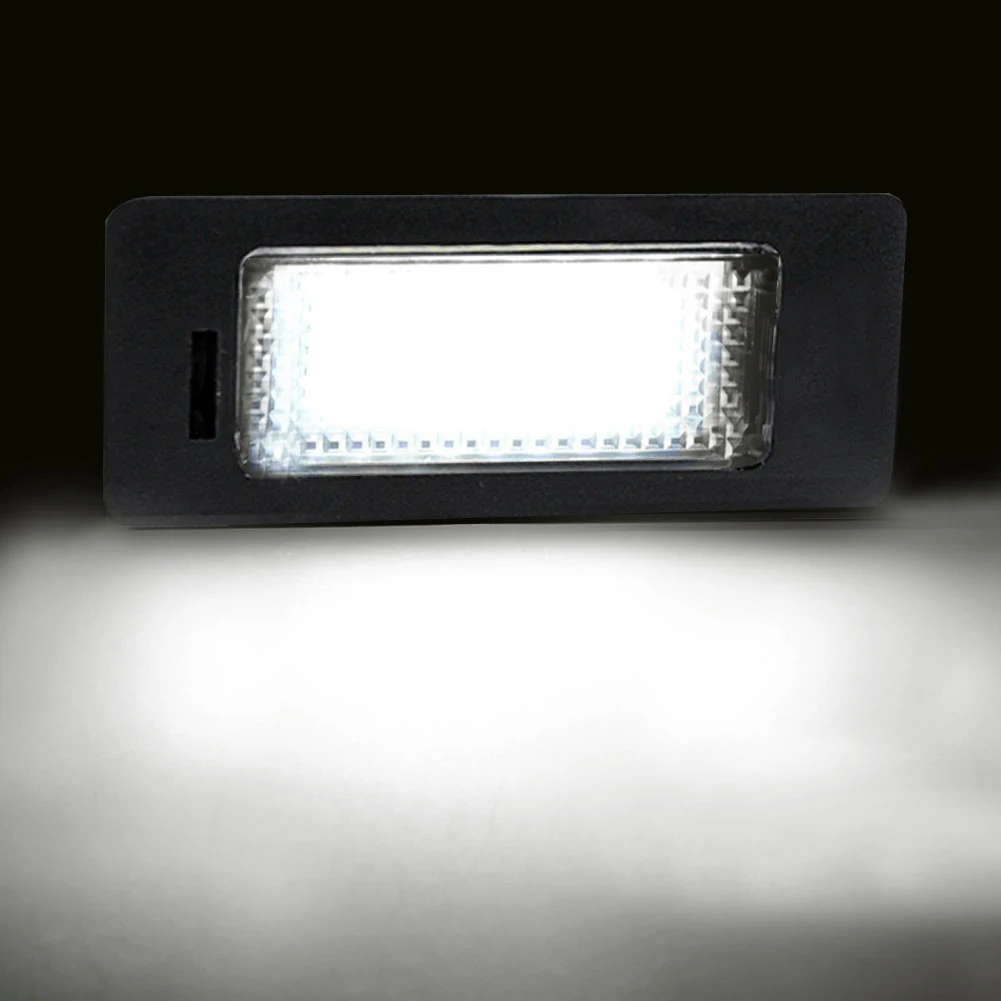 Luz led Canbus para placa de matrícula, accesorio inteligente para Fortwo, sin error, 2 uds.