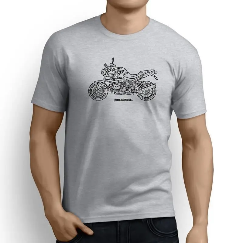 Newest 2019 Fashion Summer Short Sleeves Cotton Fashion German Fans R1200R 2010 Inspired Motorcycle Short Sleeve Tee Shirts