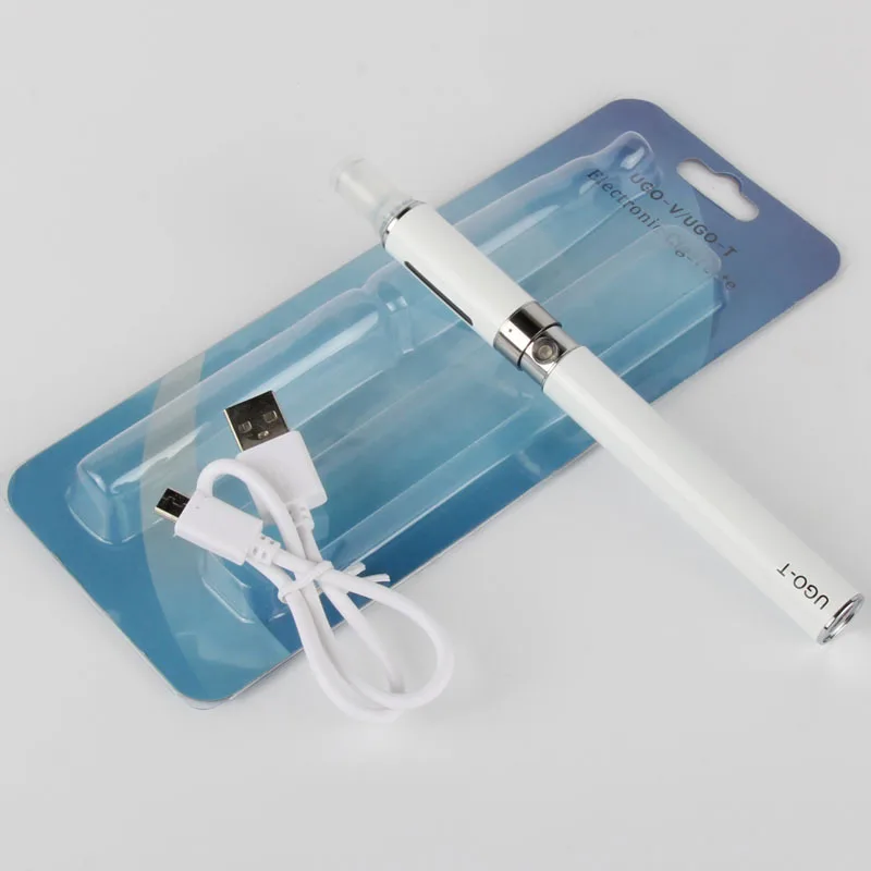 1Set Top Electronic Cigarette UGO MT3 Vaporizer Blister Kit 900mah 510 Thread Vape Pen UGO-T Battery 2.4ml MT3 Atomizer Vaper