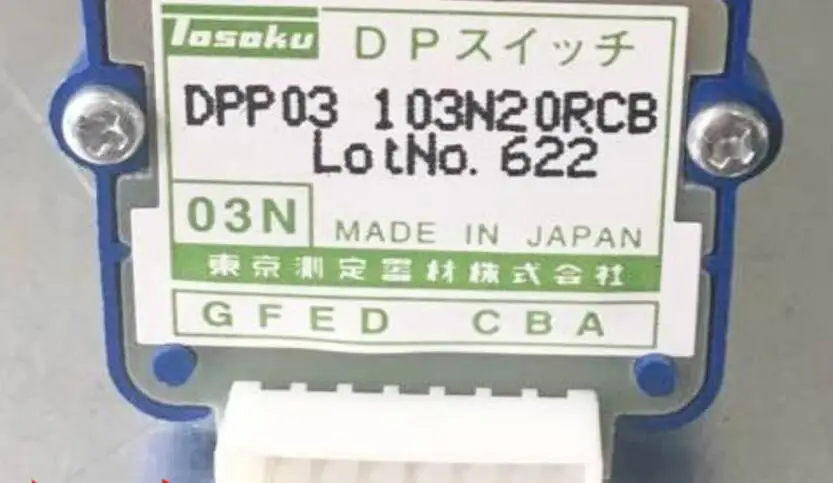 digital Encoding rate switch DPP03 103N20RCB   03N Original TOSOKU Band Switch