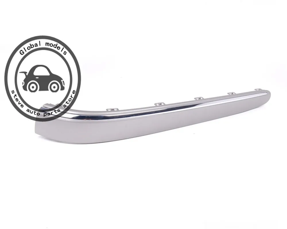 Rear Bumper Trim Strip  Molding with Chrome Trim for Mercedes Benz W211 E200 E220 E230 E240 E250 E270 E280 E300 E320 A2118800412