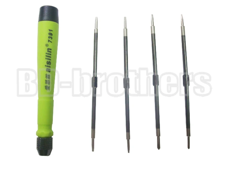 5 in 1 Screwdrivers Kit T2 T4 T5 T6, 0.8 1.2Pentalobe, 1.2 1.5 Phillips Screwdriver for Tablet PC Laptop Cell Phone Repair 20set