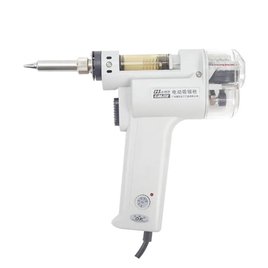 1pc 110/220v 100w S-997P bomba de vácuo elétrica solda otário desoldering arma ferro de solda