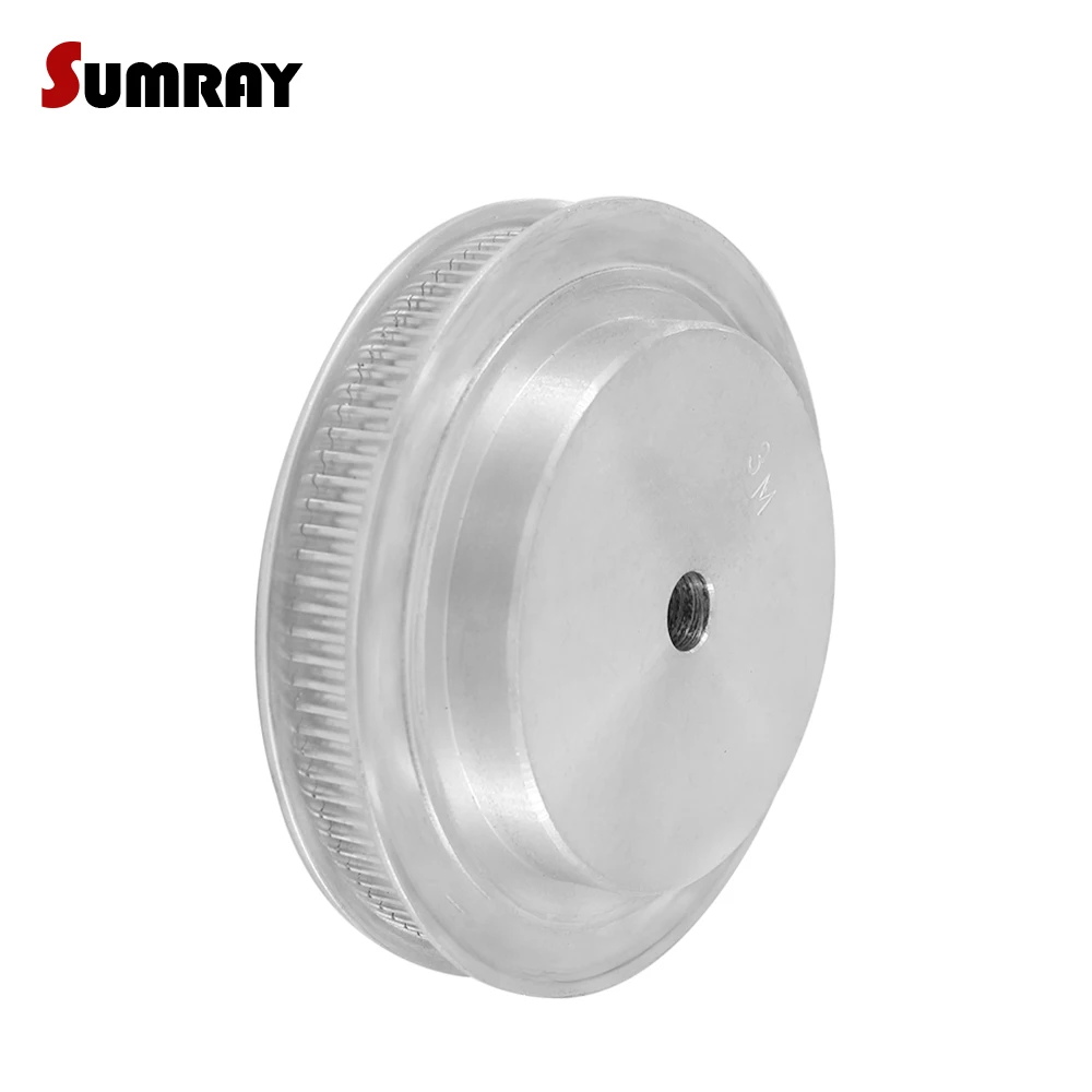 

SUMRAY 3M 120T Synchronous Wheel Pulley 8/10/12/14/15/19/20mm Inner Bore Tooth Belt Pulley 11mm Belt Width Timing Gear Pulley