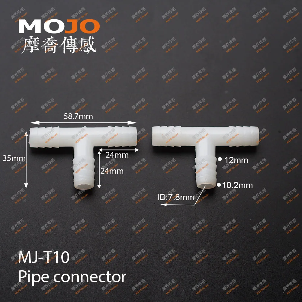 

2020 Free shipping!! MJ-T10 10mm PP Tee type pipe connector (100pcs/lots)