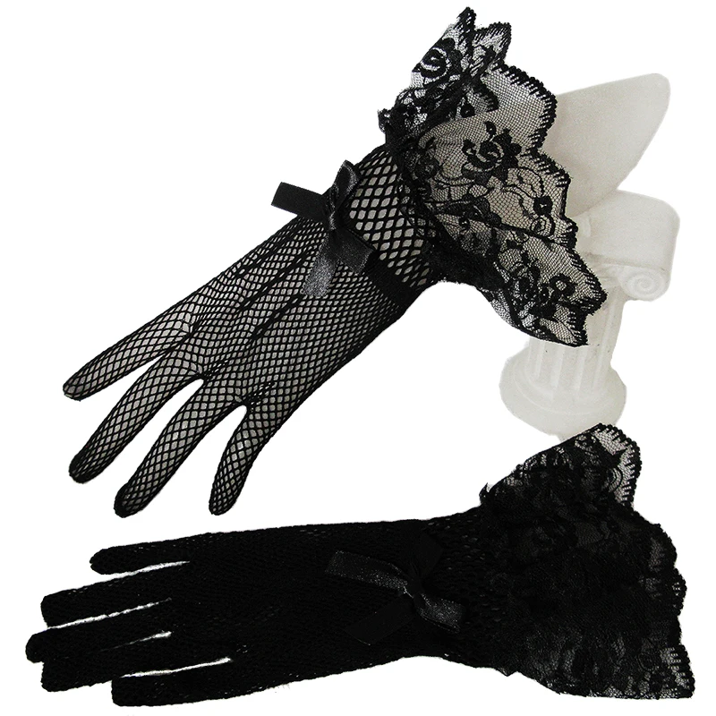 senhora-malha-elastica-pano-de-nailon-festa-formal-etiqueta-arco-luva-feminino-boate-sexy-curto-laco-princesa-luvas-de-danca-erotica-b99