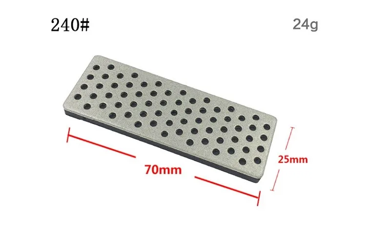 Mới 70*25 Mm Kim Cương Đá Mài Đá Mài Bộ Cho Dao Trượt Tuyết Cạnh Chuyên Nghiệp Dao 240 #-1000 #