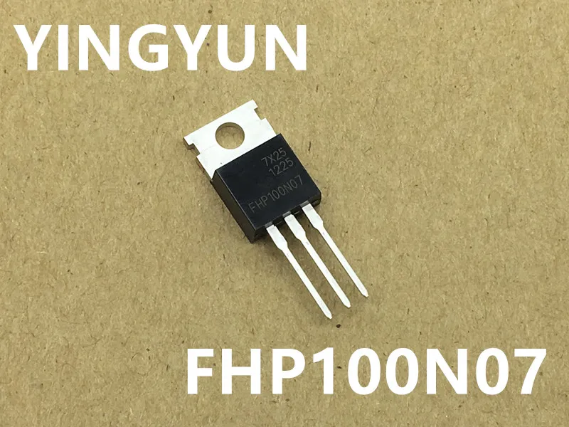 10pcs/lot   FHP100N07 100N07 TO-220 100A 70V Power MOSFET Transistor New original