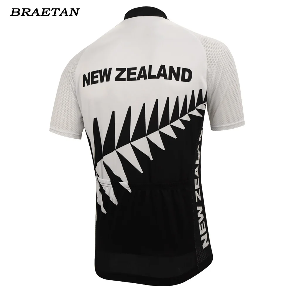 New Zealand cycling jersey men summer short sleeve clothing cycling wear bicycle clothes cycling clothing hombre braetan