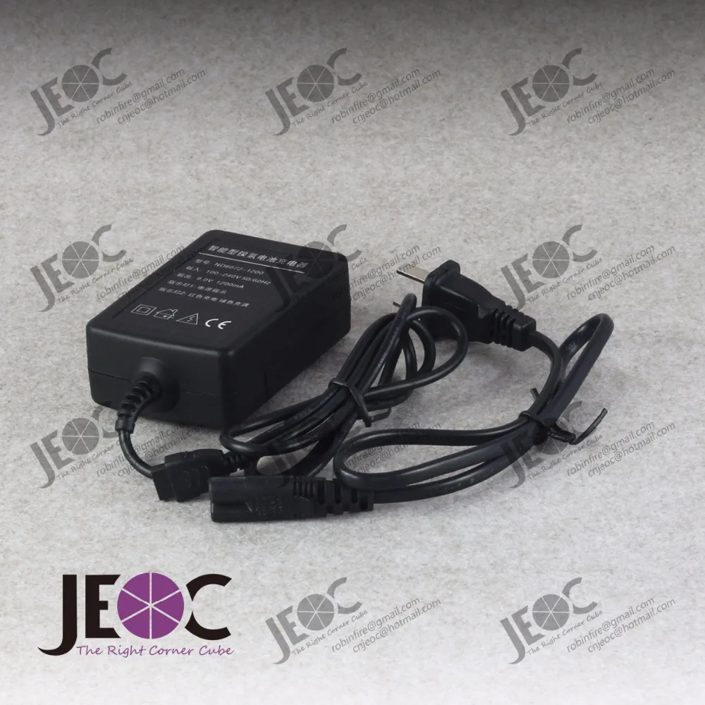 JEOC Replacement Battery Charger of ND6072-1200, Charges Trimble 702722-9030-000