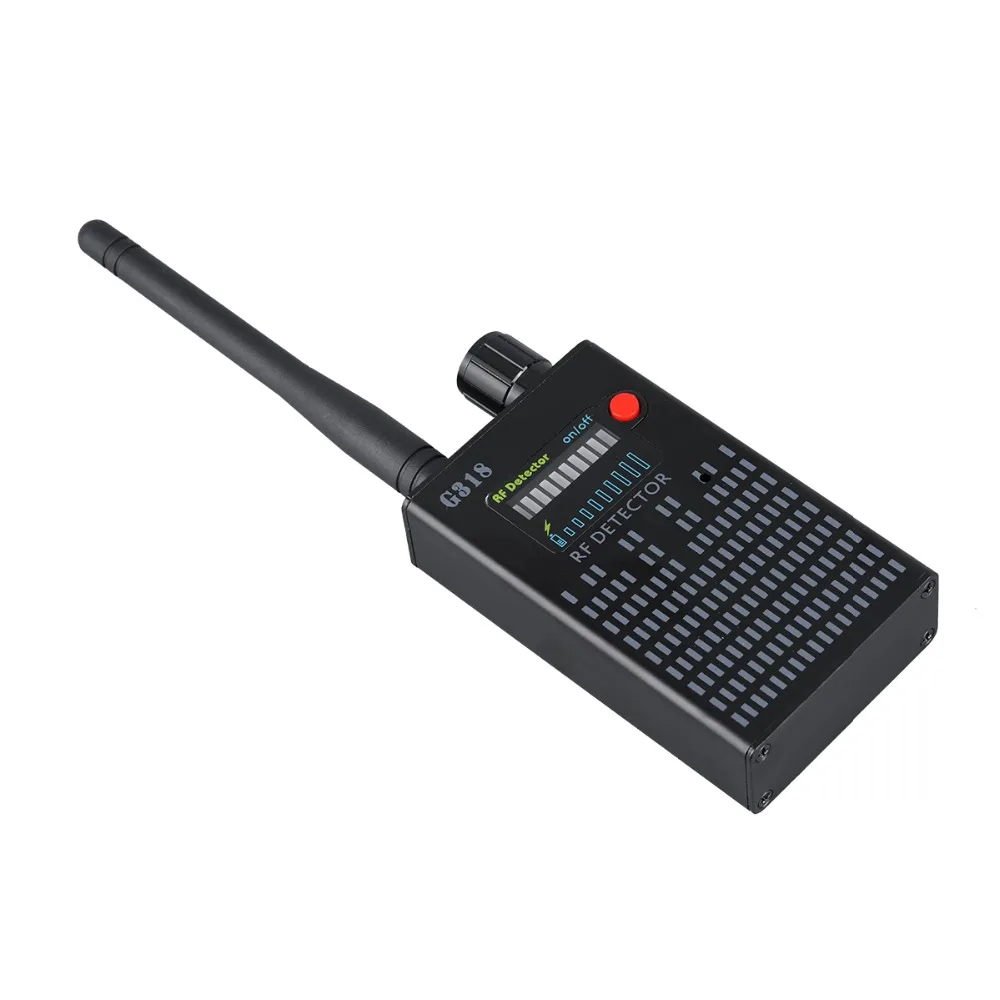 Anti-Spy Amplification Signal Scanner RF Spy Bug camera wireless Detector Frequency Sweeper GSM CDMA GPS Tracker Finder