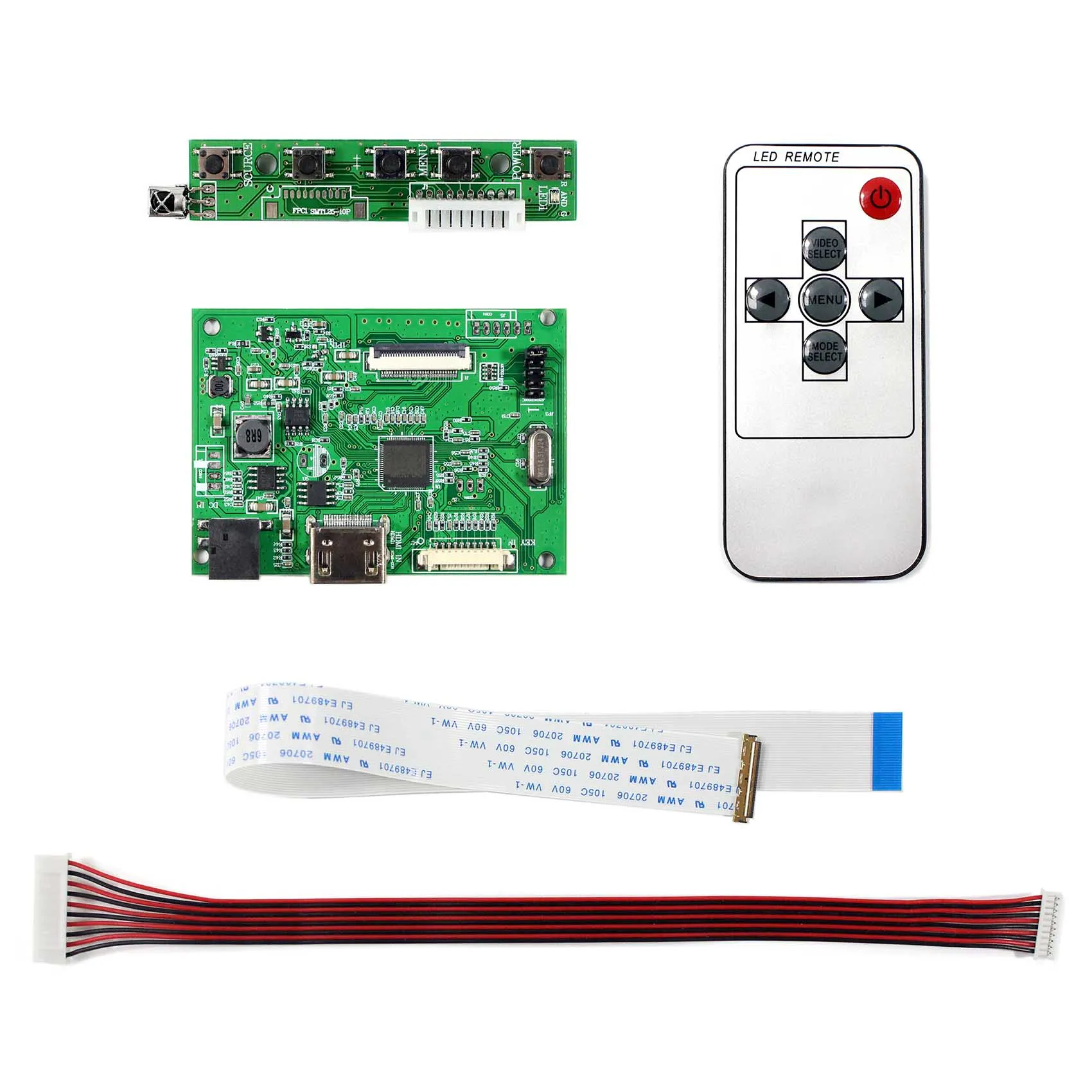 HD MI LCD driver Board Work for 30Pin eDP Interface LCD Screen 10.1inch 1920 x 1200: G101UAN01.0