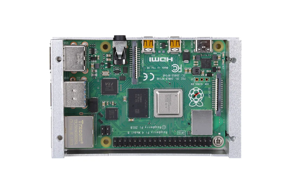 Алюминиевый корпус для Raspberry Pi 4