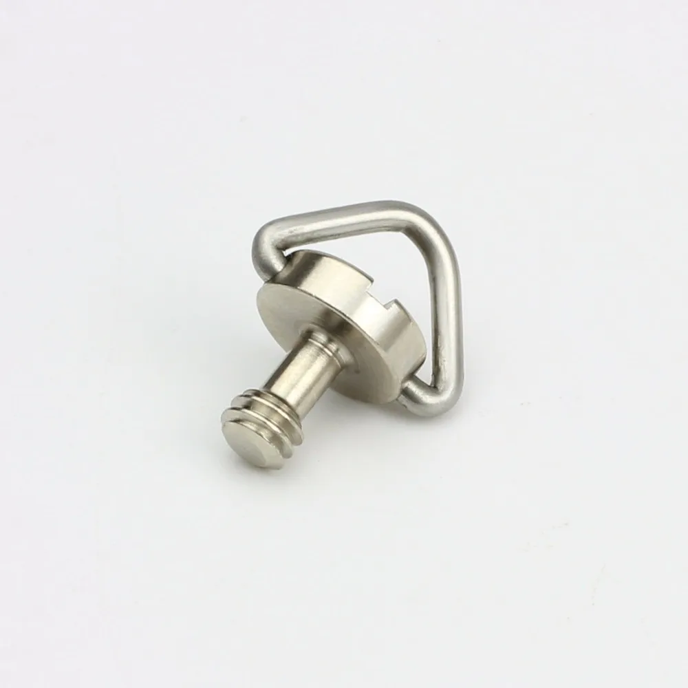 1/4 "แหวน Delta กล้องขนาดจิ๋วสกรู Fr Quick Release สายหนัง Rig Cage Gimbal ขาตั้งกล้อง Slider QR Drop-ในแผ่น Mount DC