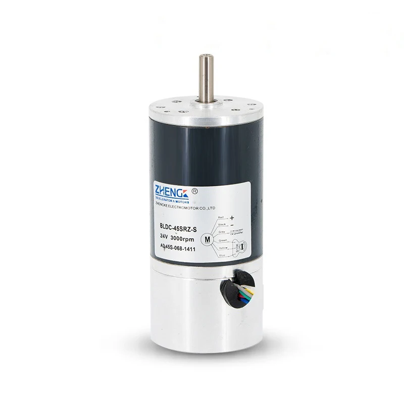 DC Geared Motor, Brushless DC Motor BLDC-45SRZ Fixed Speed / Adjusting Speed