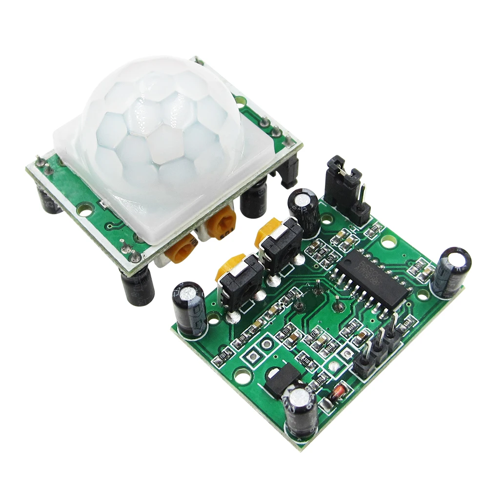 New 10PCS SR501 HC-SR501 Adjust IR Pyroelectric Infrared PIR module Motion Sensor Detector Module