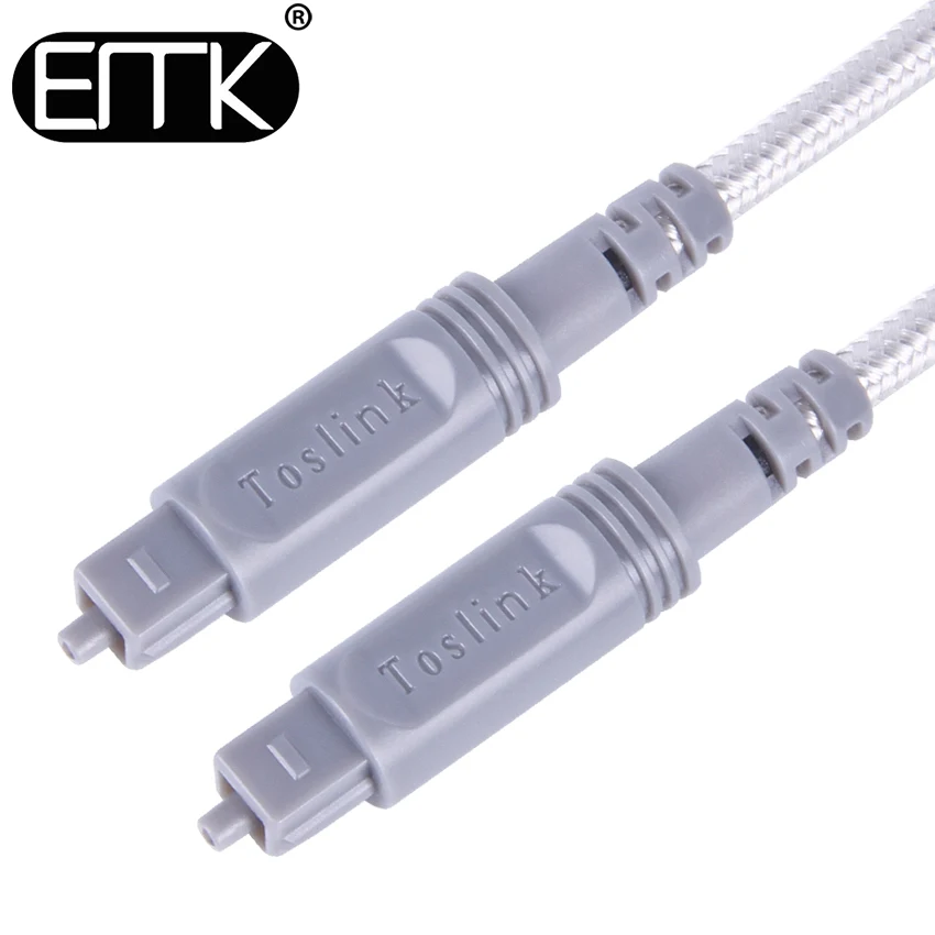 EMK cyfrowy optyczny przewód Audio kabel Toslink 10m 15m 30m 40m kabel SPDIF może dostosować długość do wzmacniacza DVD Xbox Soundbar