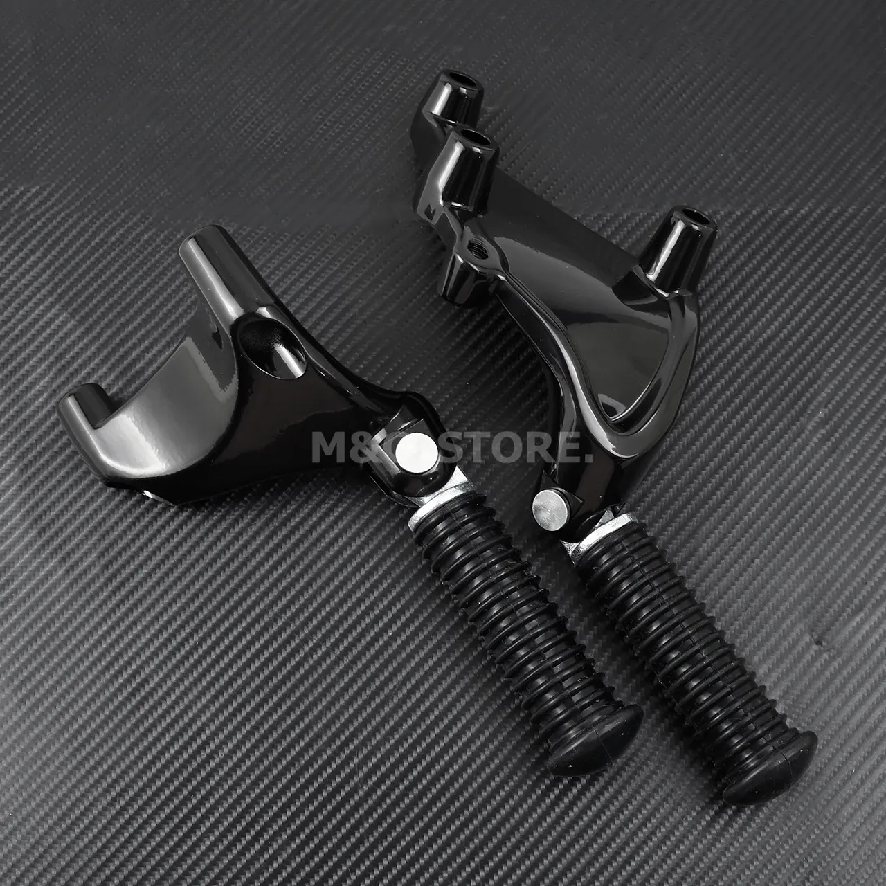 Motorcycle Rear Passenger Foot Pegs Mount Black Pedal For Harley Sportster Iron 883 1200 XL 48 72 SuperLow 2014-2021