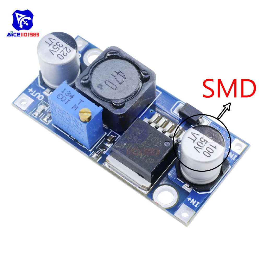 LM2596 DIP/SMD DC-DC-Abwärtswandler Step-Down-Stromversorgungsmodul Ausgang DC 4 -35V zu DC 1.23 -30V 3A Spannungsregler – Detail 6