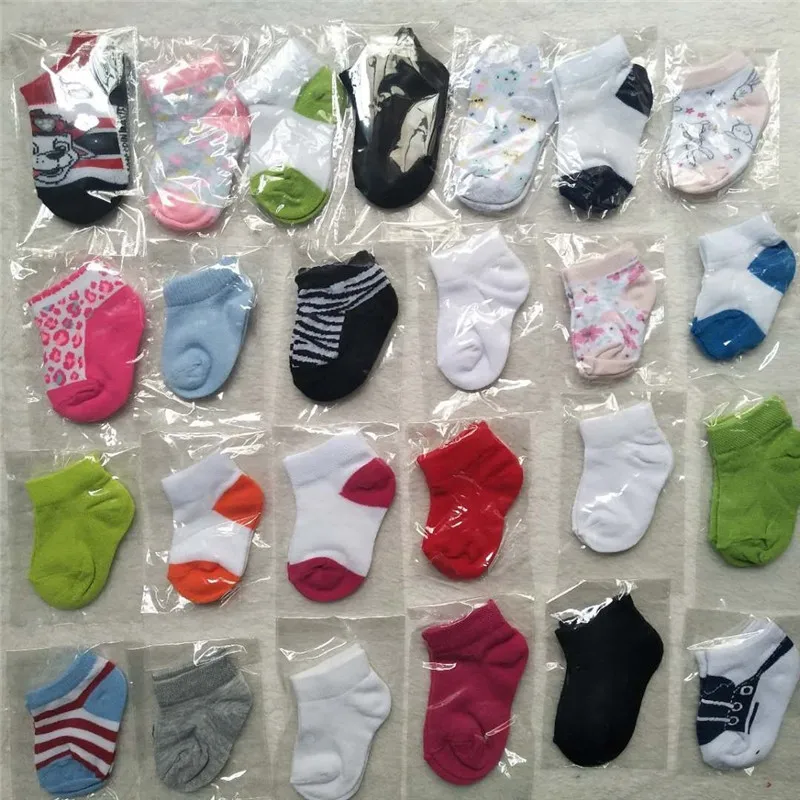 Hot!!! 2019 10 Pairs Cute Baby Socks Summer Autumn Cotton Cute Non-slip Boys Girls Newborn Infant Bebe Cartoon Soft Floor Wear