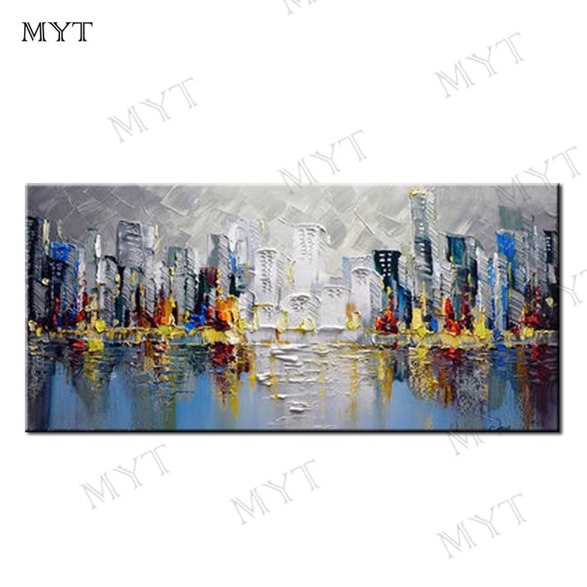 Myt Experienced Artist Hand-painted High Quality Modern Abstract Free Shipping Best Artist Hand-painted High Quality Modern Art