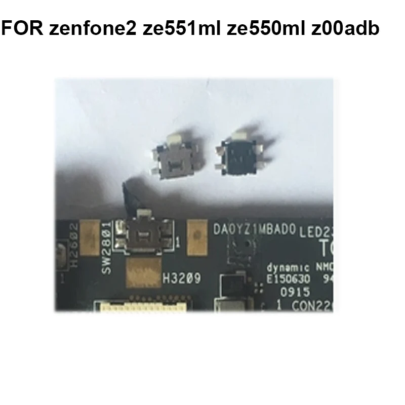 5pcs FPC connector For Asus zenfone2 ze551ml ze550ml z00adb POWER SWITCH BUTTON FPC Connector on the motherboard