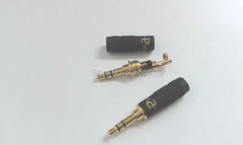 

2pcs Paliccs 3.5mm 3 Pole Male Repair headphone Jack Plug Metal Audio Solder Adapter