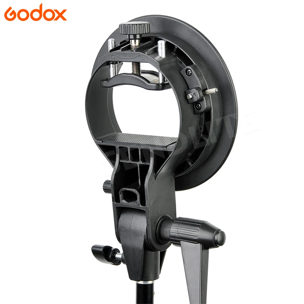Godox S-نوع قوس بونز جبل ل فلاش ضوء سبيدليت سنوت سوفت بوكس V850II 860II AD200pro حامل