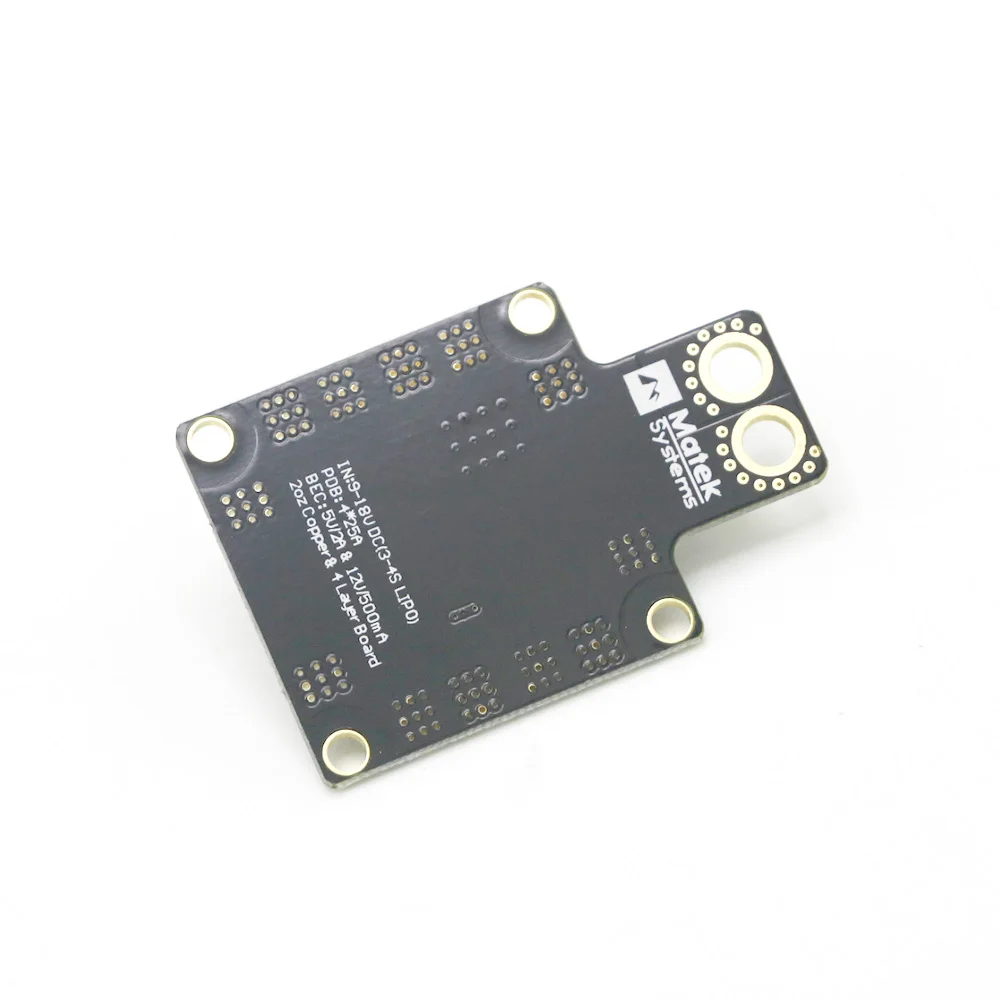 Matek 3A PDB Power Distribution Board BEC 5V 2A 12V 0.5A with XT60 Plug for DIY Quadcopter