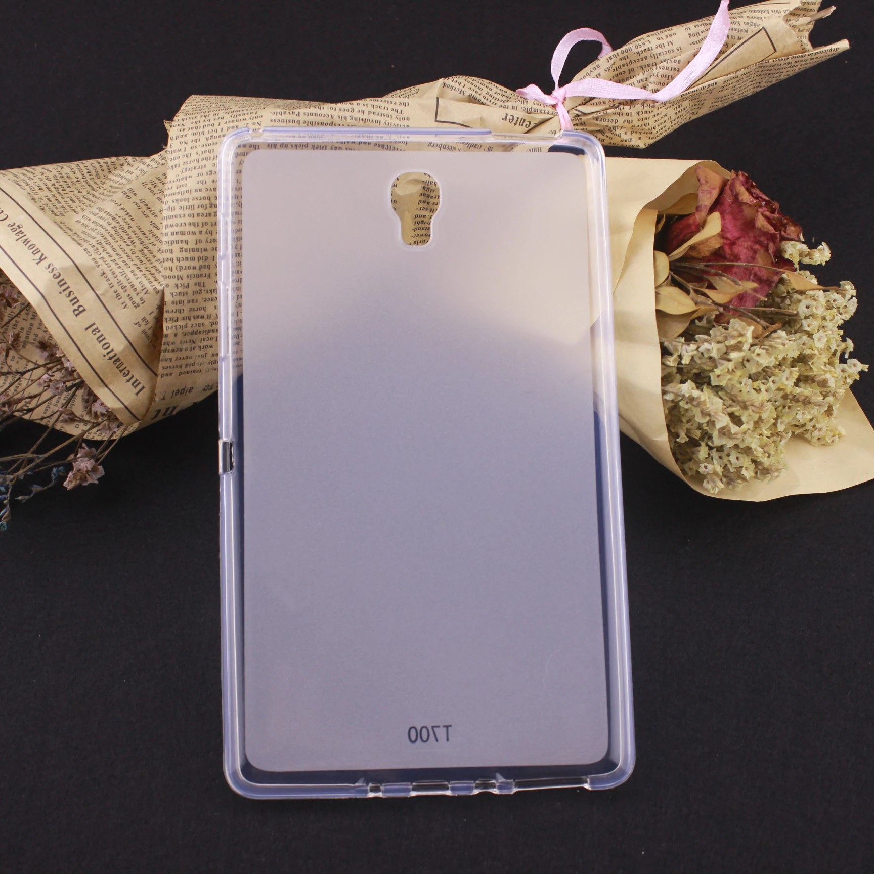 Soft TPU Transparent Tablet Case For Samsung GALAXY Tab S 8.4 SM-T700 SM-T705 T700 T705 8.4 Inch Matte Cover