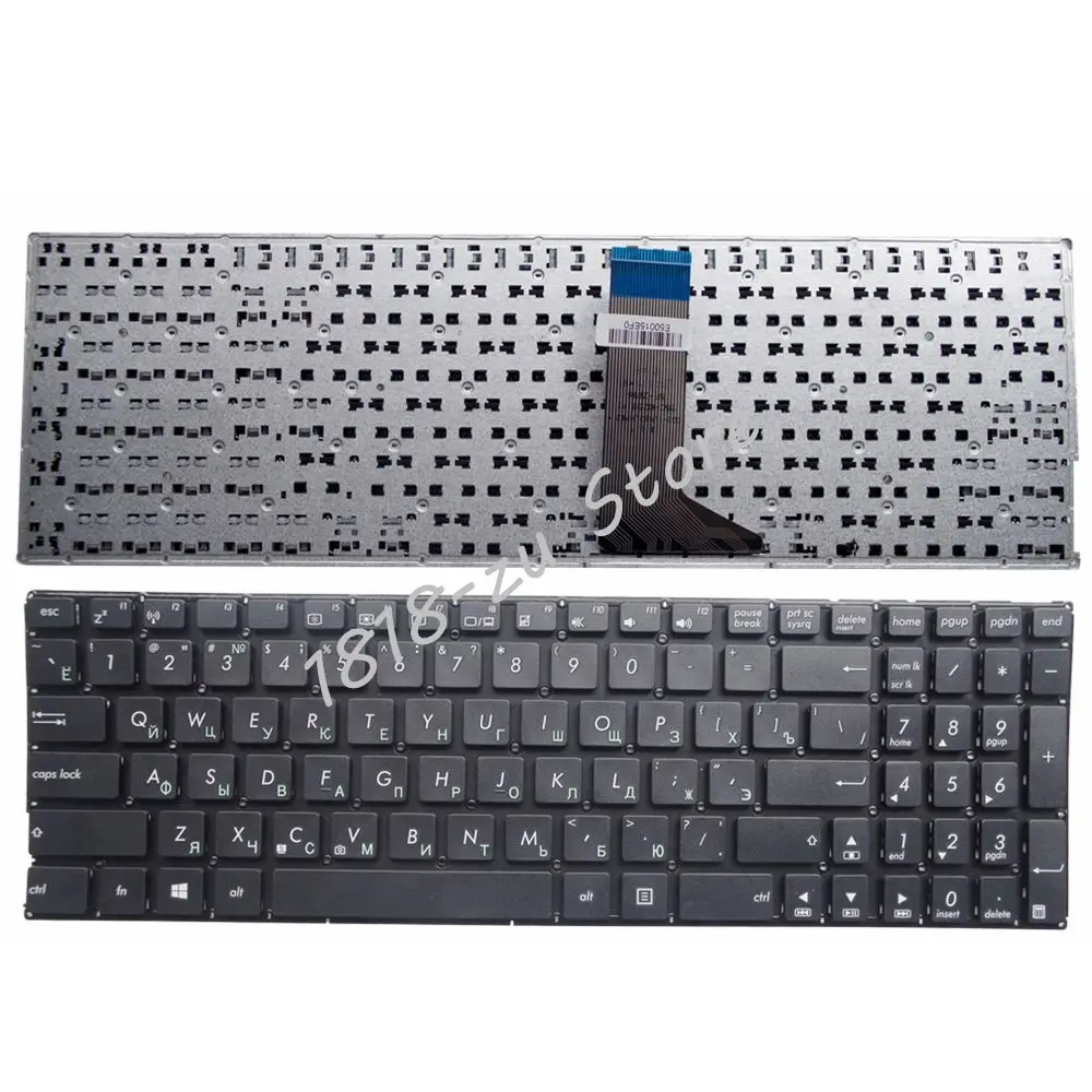 

YALUZU RU NEW russian laptop Keyboard for ASUS X551M X551MAV F551 F551C F551CA F551M F551MA F551MAV R512 R512CA R512MA R512MAV