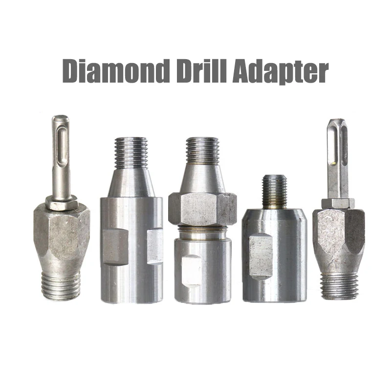 Adaptador Mandril para Martelo Elétrico Núcleo Diamante Broca Molhada M22